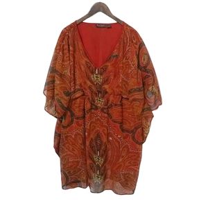 Speed Control 3X Orange Bat Wing Top Plus